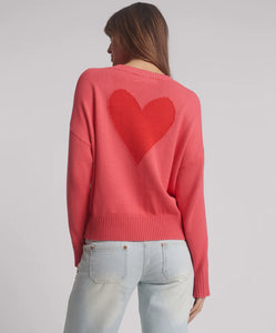 One Teaspoon Lips Of Love Zip Front Valentines Sweater