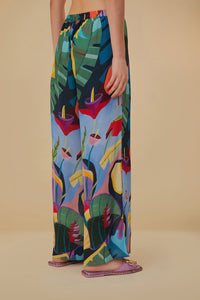 Farm Rio Tropical Scenario Multicolor Pants - FINAL SALE