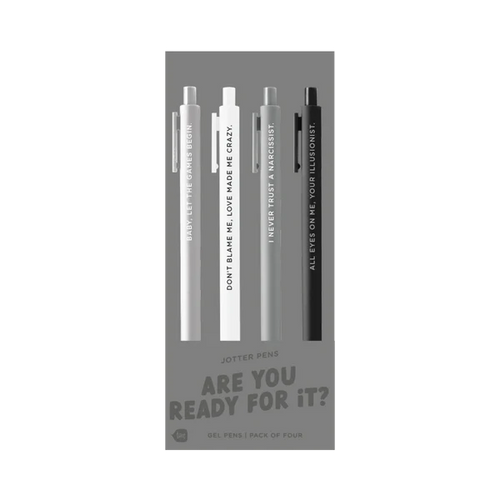 Talking Out of Turn - Swiftie Jotter 4 Pack - Are You Ready For It?