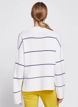 Load image into Gallery viewer, Stateside Striped Mock Neck Sweater in Cream