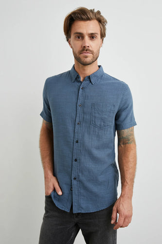 Rails Fairfax Shirt in Sea Blue