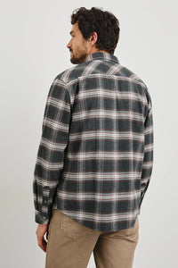 Rails Forrest Shirt in Charcoal Tumeric