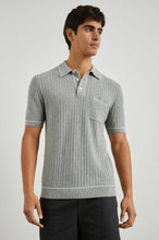 Load image into Gallery viewer, Rails Hardy Polo Shirt in Grey Melange