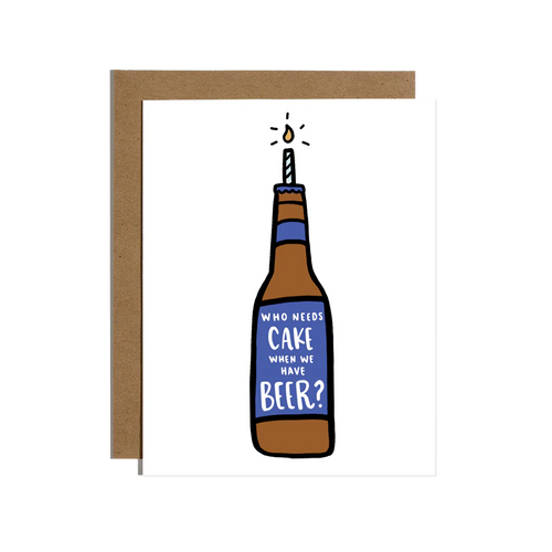 Brittany Paige - Cake Beer Card