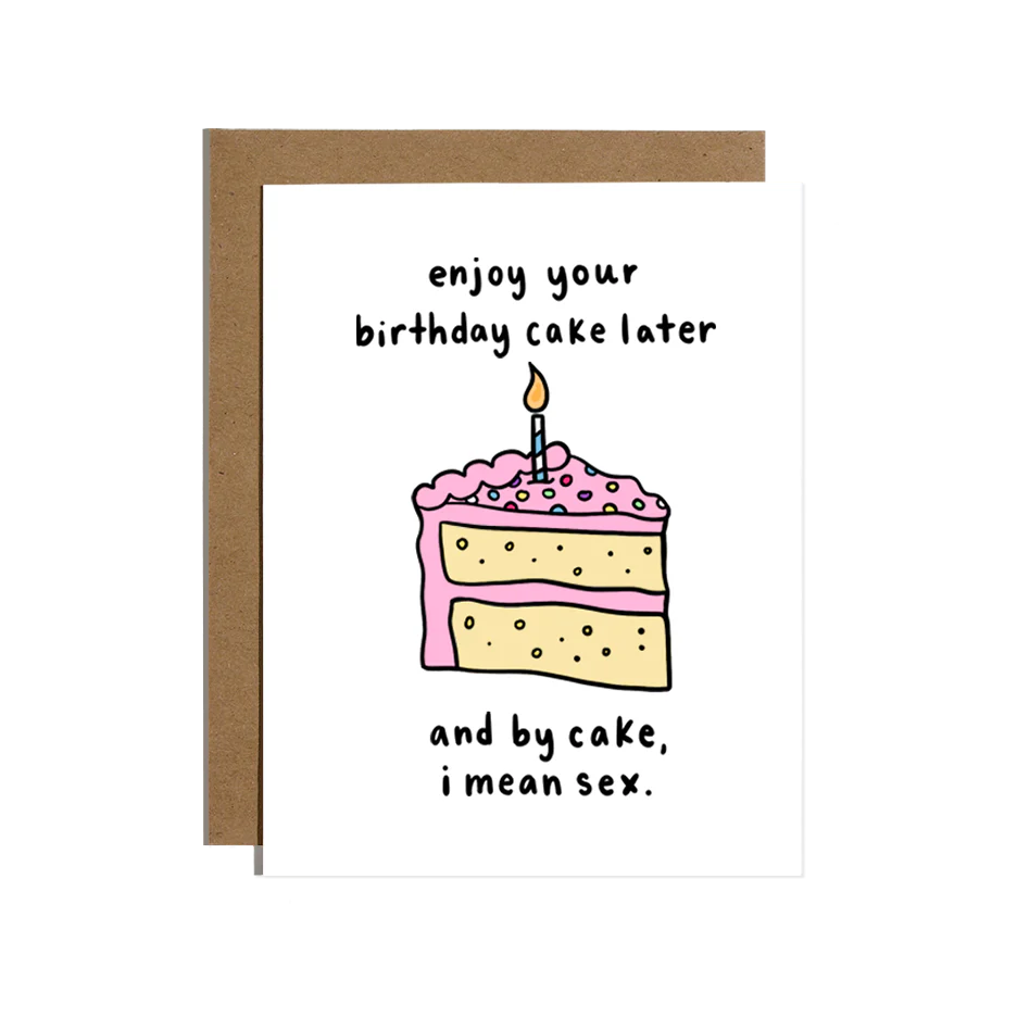 Brittany Paige - Birthday Cake, I Mean Sex Card