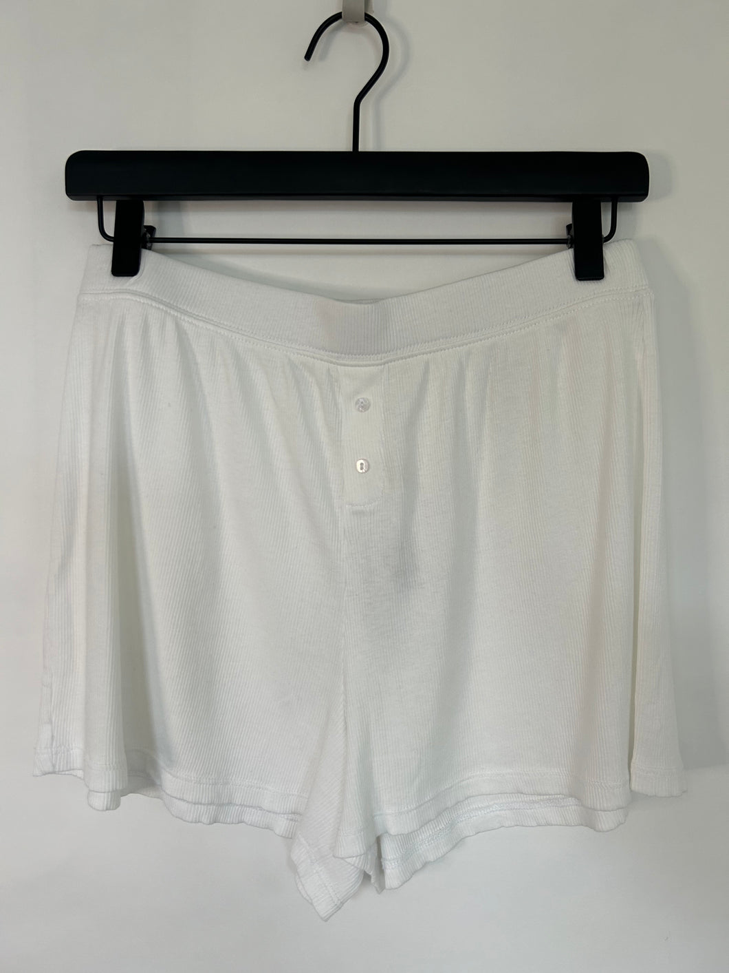 Skin Worldwide Regan Short in White - FINAL SALE