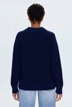 Load image into Gallery viewer, Pistola Eve Crewneck Sweater in Navy