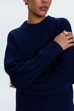 Load image into Gallery viewer, Pistola Eve Crewneck Sweater in Navy