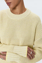 Load image into Gallery viewer, Pistola Tina Crewneck Sweater in Soft Yellow Marl