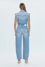 Load image into Gallery viewer, Pistola Ace Sleeveless Barrel Leg Jumpsuit in Rally