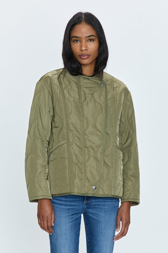 Pistola Elva Onion Stitch Puffer Jacket in Admiral - FINAL SALE