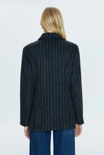 Load image into Gallery viewer, Pistola Jane Oversized Blazer in Charcoal Stripe - FINAL SALE