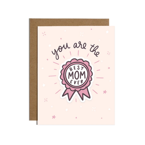 Brittant Paige - Best Mom Ever Sticker card