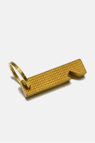 Curated Basics Brass Bottle Opener