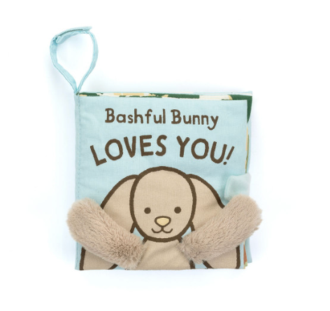 Jellycat Bashful Bunny Loves You Book