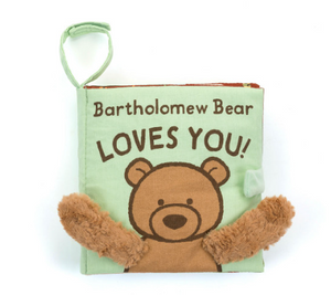 Jellycat Bartholmew Bear Loves You Book