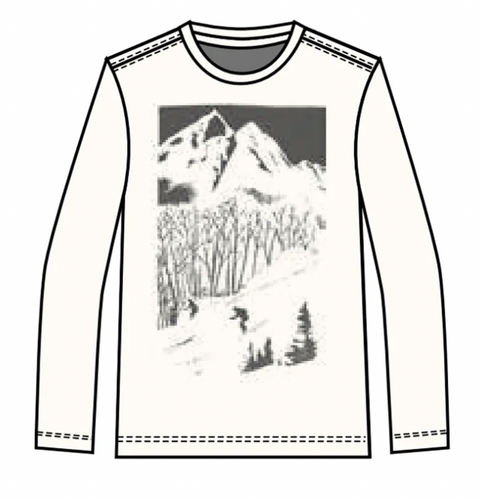 Sol Angeles Kids Avalanche L/S Crew in Dirty White - FINAL SALE