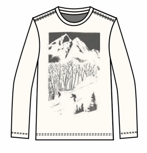 Sol Angeles Kids Avalanche L/S Crew in Dirty White - FINAL SALE