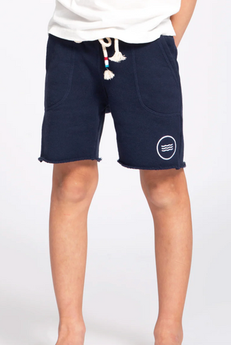 Sol Angeles Kids Waves Boy Short in Indigo - FINAL SALE