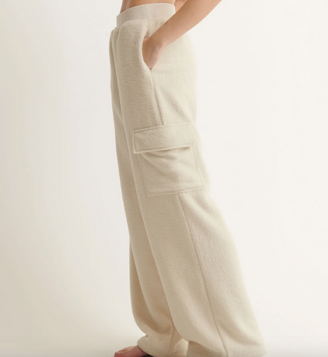 Skin Worldwide Veda Cargo Pant in Bone - FINAL SALE