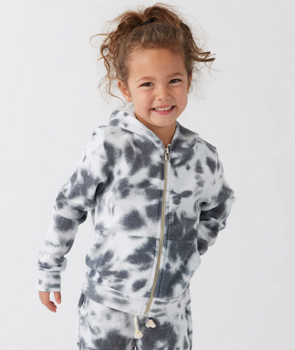 Sol Angeles Kids White Out Zip Hoodie - FINAL SALE