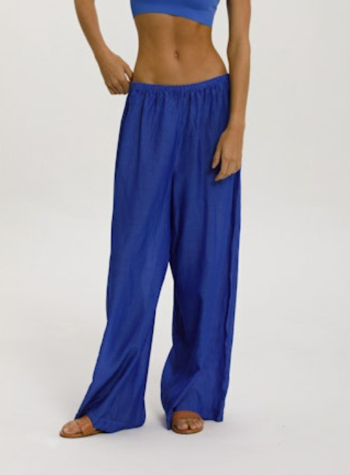 Cali Dreaming Baja Pant in True Blue Stripe