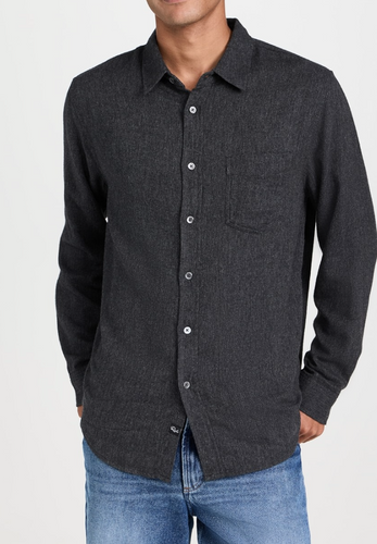 Rails Lennox Shirt in Blackhawk Melange