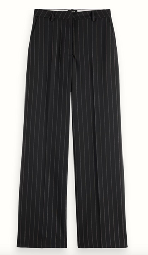 Scotch and Soda Edie Lurex Stripe Wide Leg Pant - FINAL SALE