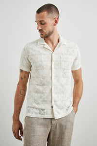 Rails Willemse Shirt in White Lace