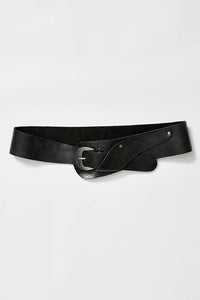 Free People Jericho Hip Belt in Black