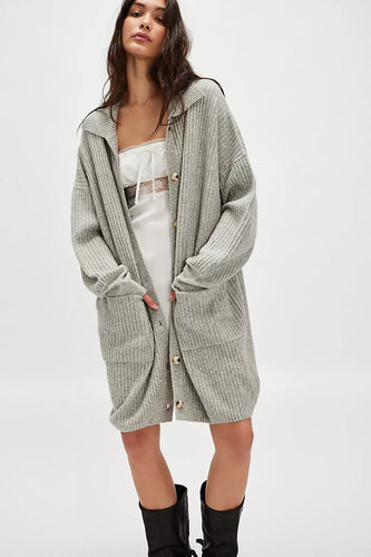 Free People Emmy Cardi in Sandstorm Heather