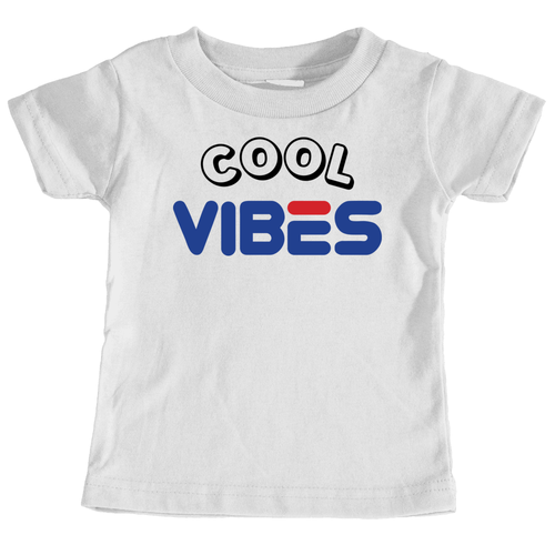 Mini Flex Kids Cool Vibes T-Shirt in White