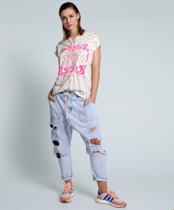 One Teaspoon Purple Haze Shabby Kingpins Boyfriend Jeans - FINAL SALE