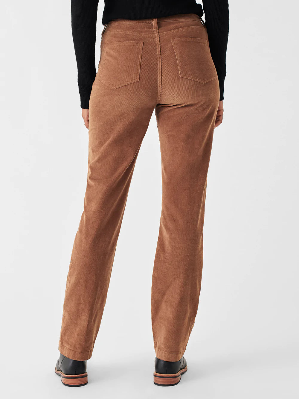 Faherty Stretch Cord Julianne Pant in Cord Brown - FINAL SALE – Serge+ Jane