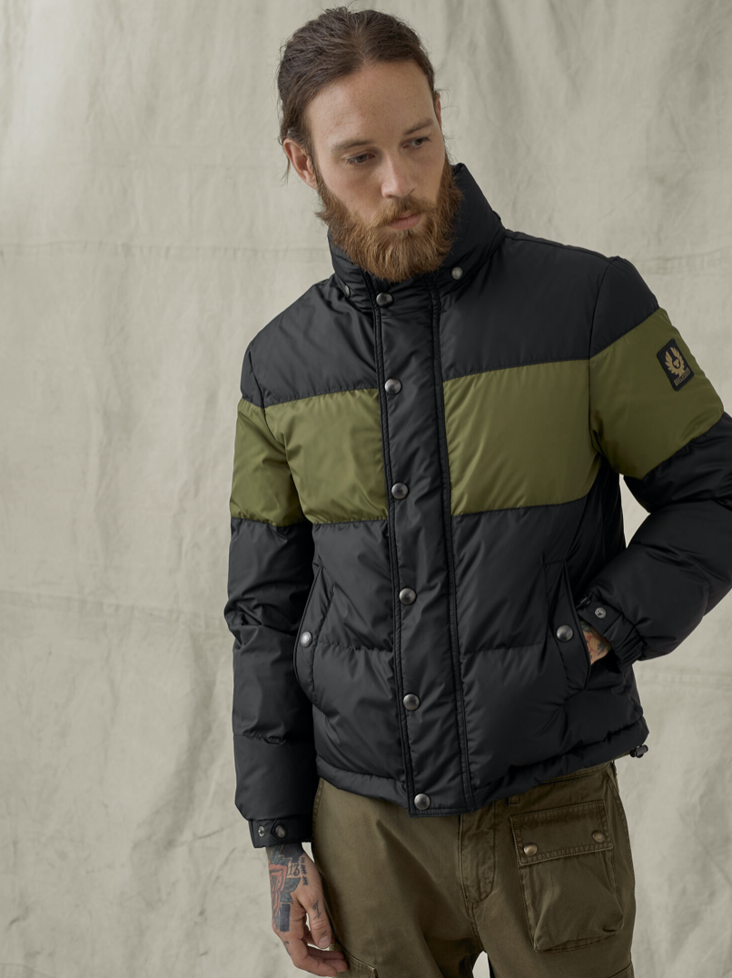 Everest Down Puffer Jacket, BLACK