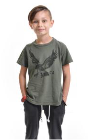 Sol Angeles Kids Eagle Crew Olive - FINAL SALE