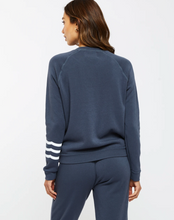 Load image into Gallery viewer, Sol Angeles Waves Pullover in Marine - FINAL SALE