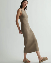 Load image into Gallery viewer, Skin Worldwide Marilyn Dress in Olivine - FINAL SALE