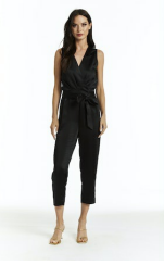 Super Khaki Paradise Utility Jumpsuit