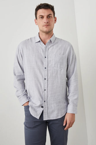 Rails Wyatt Shirt in Iron Gate