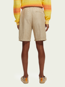 Scotch and Soda Mens Fave Bermuda Shorts in Sand